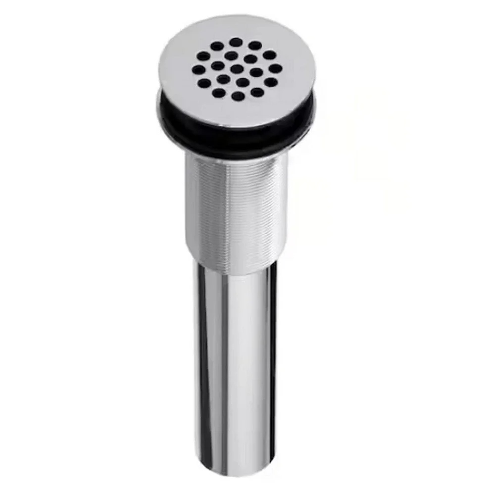 Glacier Bay 2-3/4 in. Lavatory Sink Brass Grid Drain without Overflow in Chrome